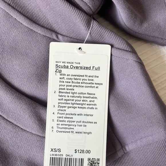 LULULEMON Scuba oversized fleece hoodie